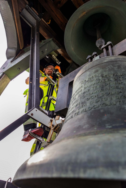 Elegant height access for historic architecture